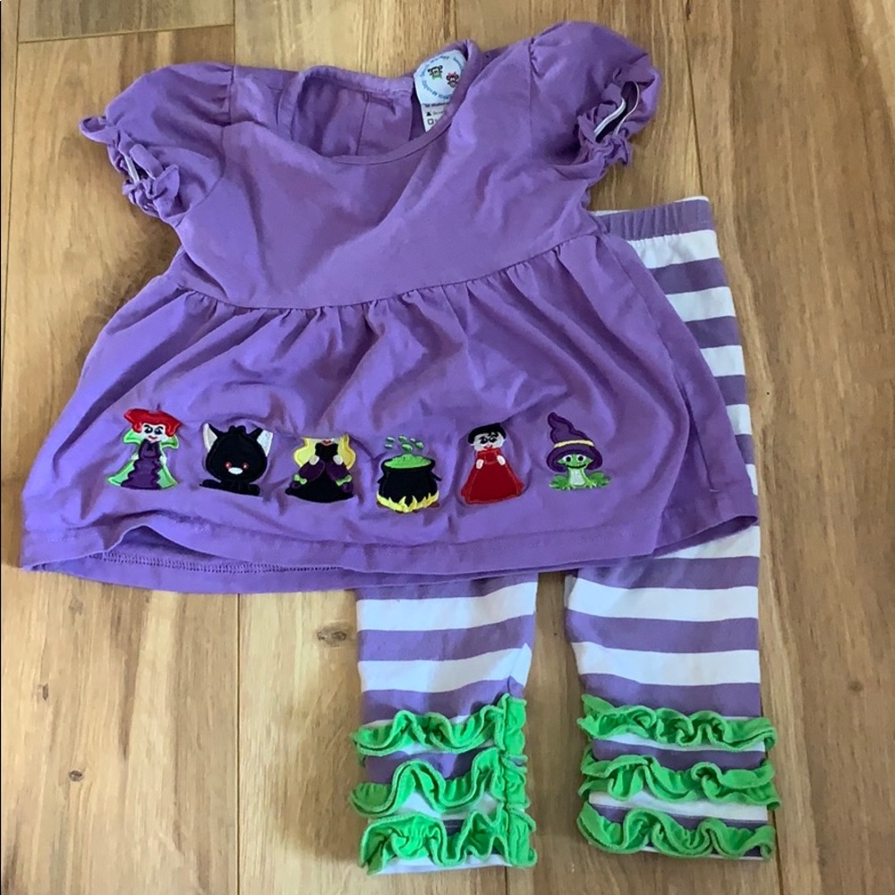 Smock monkey hocus pocus outfit
